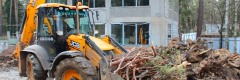 Расчистка участка в Ханты-Мансийске