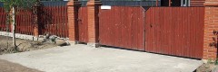 Устройство въезда в Ханты-Мансийске